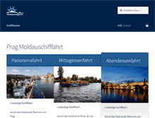 Tablet Screenshot of moldaufahrt.paluba.eu